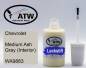 Preview: Chevrolet, Medium Ash Gray (Interior), WA9883: 20ml Lackstift, von ATW Autoteile West.